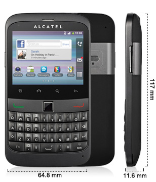El Alcatel OT916 es un smartphone Android co - Imagen 1