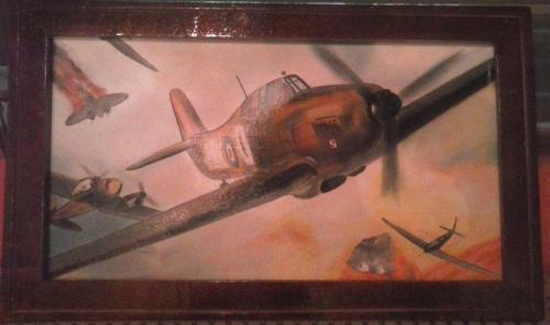 Fragmento de un avión Spitfire cido durant - Imagen 1