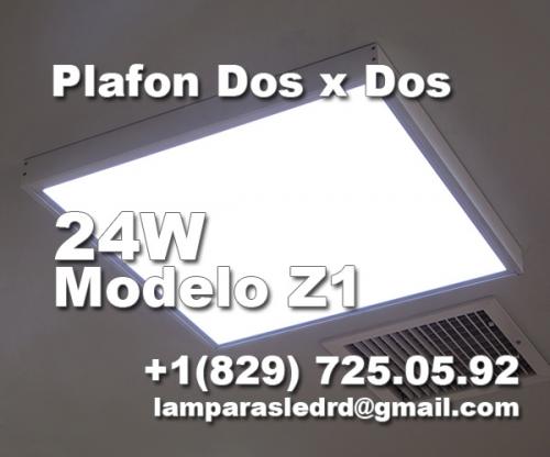 31 Panel LED Plano para oficina 24W  Marca: - Imagen 1