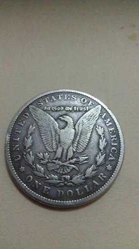 Vendo un dólar moneda 1882 Morgan de plata g - Imagen 2