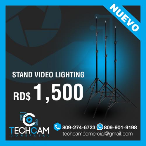 STAND VIDEO LIGHTING (NUEVO) RD1500  Techca - Imagen 1