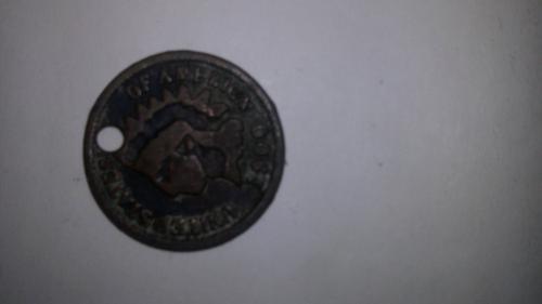 tengo una moneda de un centavo de estado unid - Imagen 2