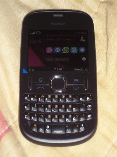 Vendo Nokia Asha 201 negro nuevo en su caja  - Imagen 1